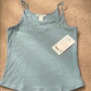 Athleta signature rib thin strap tank